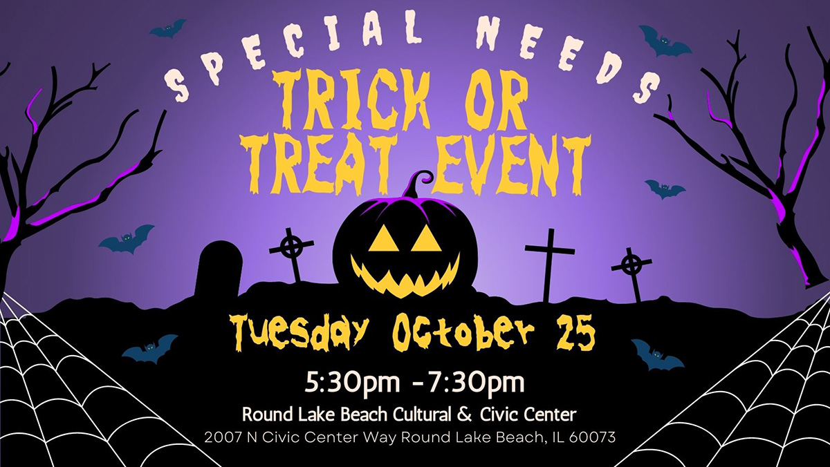 Special Needs Trick or Treat Event at Round Lake Beach Cultural and Civic Center